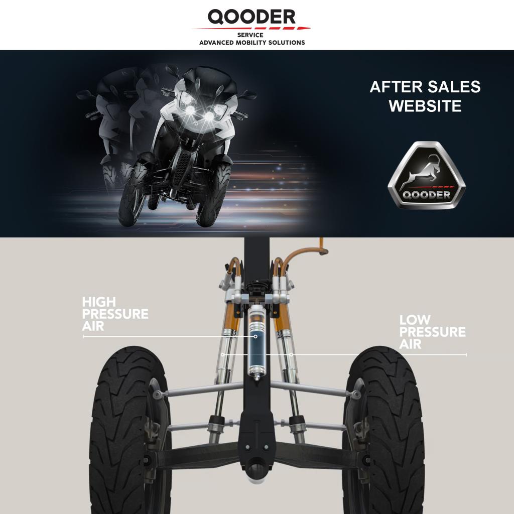 Nuovo portale per il post vendita Qooder SA - Advanced Mobility Solutions.